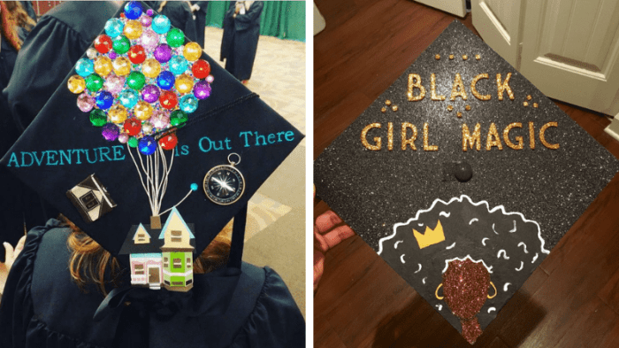 When did people start decorating their graduation caps