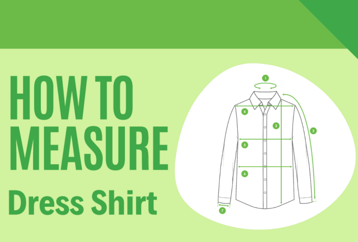 How to fit a men's dress shirt