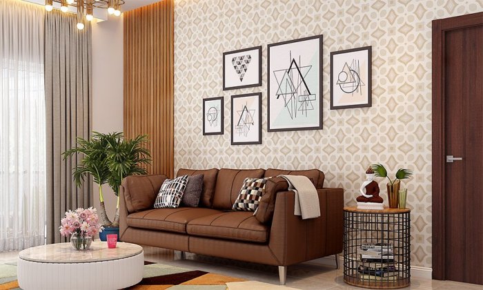 How to decorate living room with brown sofa