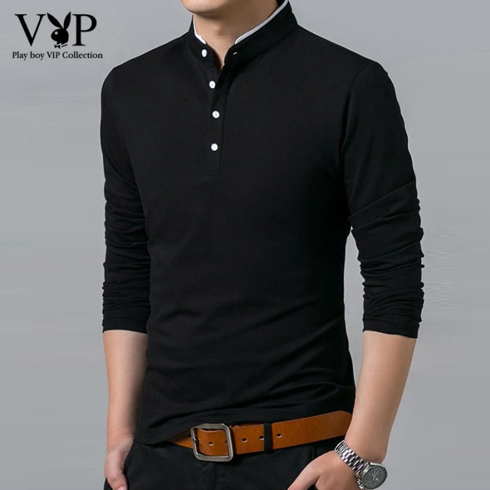 Men's long sleeve classic dress shirts